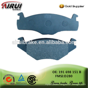 German Cars disc Brake pads , auto parts Chinese manufactory 191 698 151 B/D280